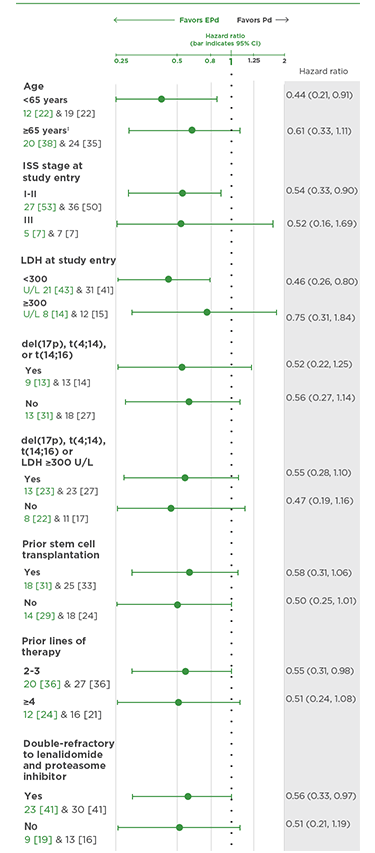 PFS Results Across Subgroups Through 2 Years